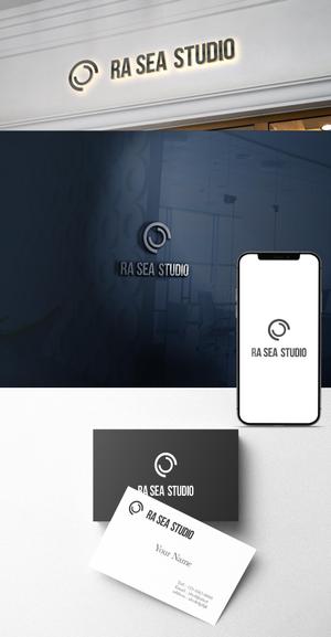 HOSHI (hoshi-1)さんの家族写真スタジオ「Ra Sea studio」のロゴへの提案