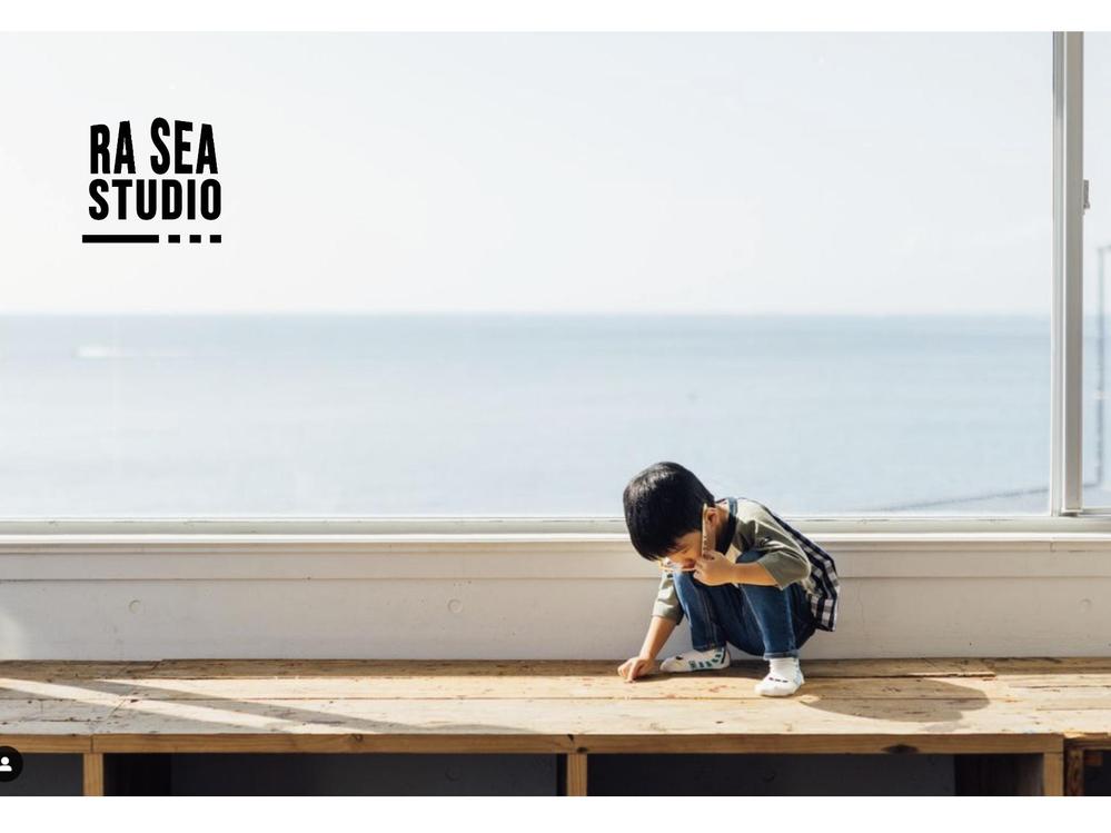 家族写真スタジオ「Ra Sea studio」のロゴ