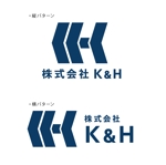 小國克弥 (210artworks)さんのコンサルタント　株式会社K&H　ロゴへの提案
