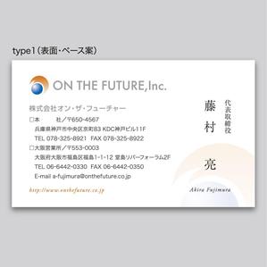 rinrioconon (rinrioconon)さんの名刺リニューアル作成依頼！「ロゴデータ有り」への提案