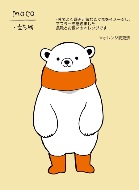 EIMY (roku_zou)さんのオリジナルノベルティ販売に使用する「MONOCOTO Design Lab」のキャラクター作成依頼への提案