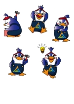 nako (nako_watashinohitujichan1)さんの外装専門店スミタイのペンギンキャラクターのリニューアルへの提案