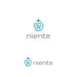 atomgra (atomgra)さんの歯のホワイトニングのサービス「niente」ロゴへの提案