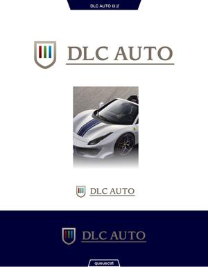 queuecat (queuecat)さんの高級車専門店『DLC AUTO』のロゴへの提案
