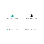 BUTTER GRAPHICS (tsukasa110)さんの賃貸物件管理部門『DLC ESTATE』のロゴへの提案