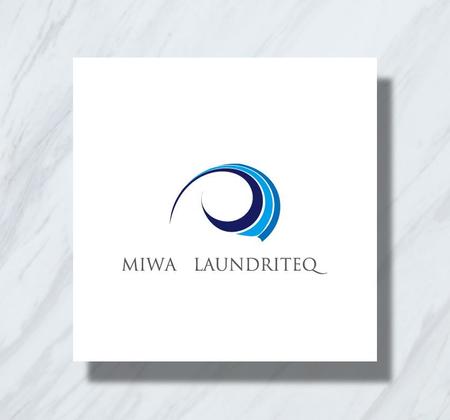 ukokkei (ukokkei)さんのコインランドリーの企画・販売会社の新社名【MIWA LAUNDRITEQ】のロゴへの提案