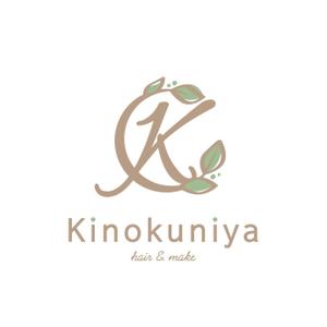 kurumi82 (kurumi82)さんの「hair＆make  Kinokuniya」のロゴ作成への提案