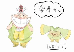 eijimanさんのサプリ「楽寿」のキャラクターへの提案