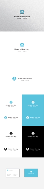 wato (wato1)さんのヨガスタジオ「Have a Nice day Yoga studio」のロゴへの提案