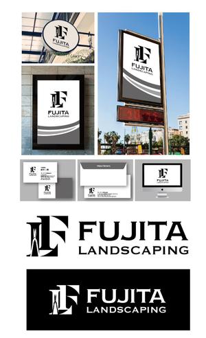 K-J (king_j)さんの造園会社「FUJITA LANDSCAPING」のロゴへの提案