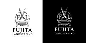 horieyutaka1 (horieyutaka1)さんの造園会社「FUJITA LANDSCAPING」のロゴへの提案