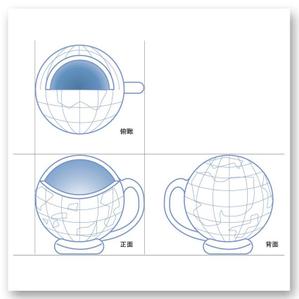tom2design (tom2)さんのビールジョッキのデザインへの提案