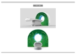 K-Design (kurohigekun)さんのCT機器正面にトトロのトンネルのイメージ(木 リース) 。CTの中身をイラストで描くへの提案