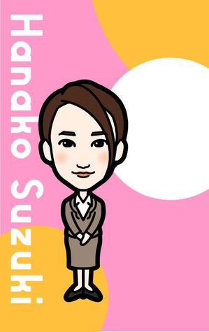 HARURU (HARURU)さんの保険募集人のキャラクターデザイン（ネームプレート用）への提案