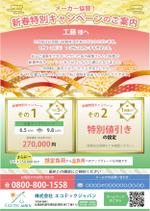 コーエイド (keigie)さんの（至急）キャンペーンご案内チラシの作成依頼への提案