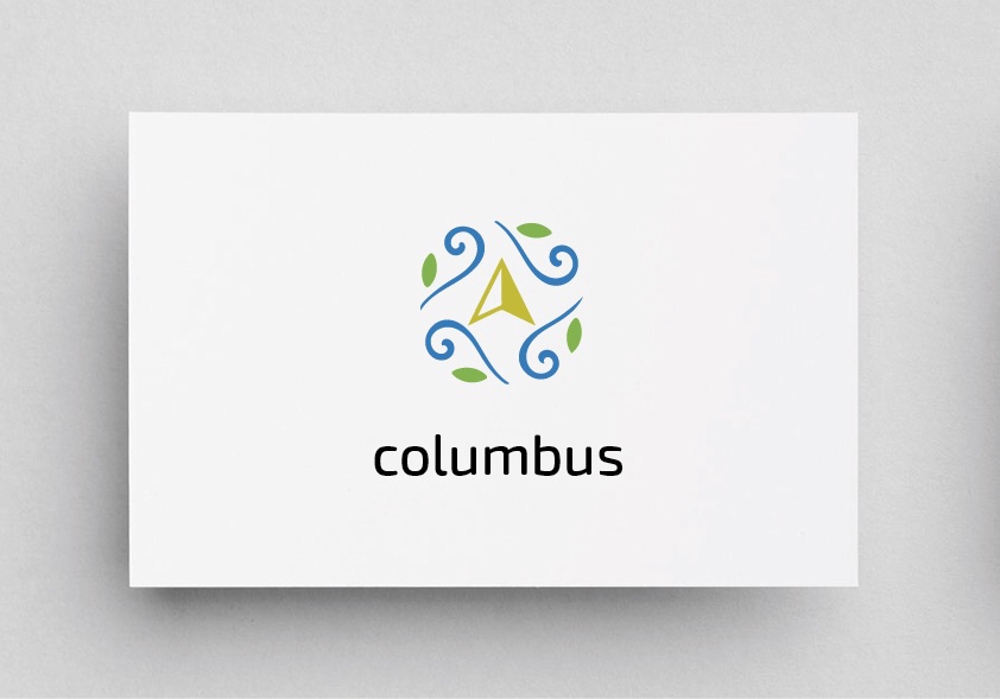 新規開設不動産会社『株式会社コロンブス』のロゴ作成