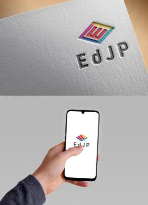清水　貴史 (smirk777)さんの人材育成サイト『EdJP』(エドジェーピー)のロゴへの提案
