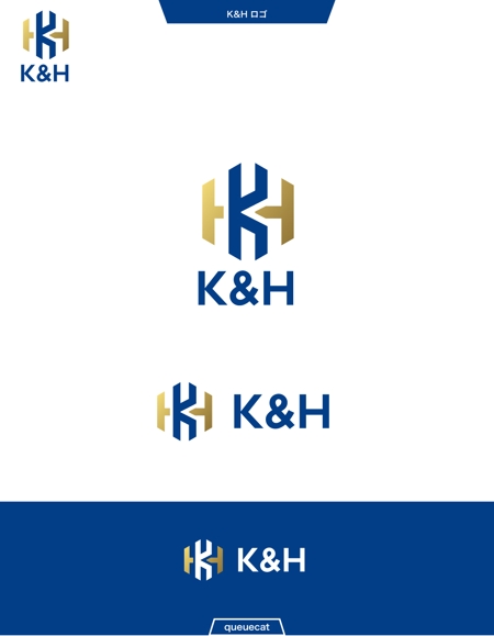 queuecat (queuecat)さんのコンサルタント　株式会社K&H　ロゴへの提案