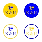 YF_DESIGN (yusuke_furugen)さんのコンサルタント　株式会社K&H　ロゴへの提案