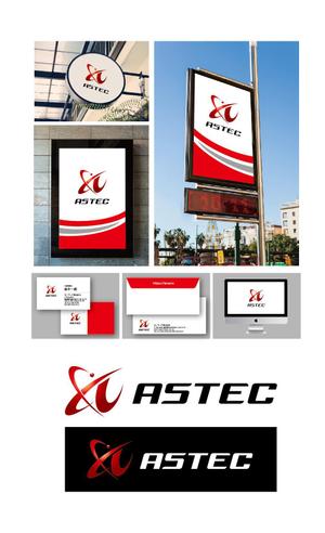 K-J (king_j)さんのアステック株式会社「ASTEC」のロゴへの提案