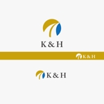 haruru (haruru2015)さんのコンサルタント　株式会社K&H　ロゴへの提案