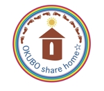 belle-etoileさんの「OKUBO share home☆」のロゴ作成への提案