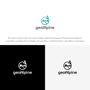 KT (KANJI01)さんの温泉熱活用「geoAlpine（ジオアルピーヌ）合同会社」のロゴへの提案