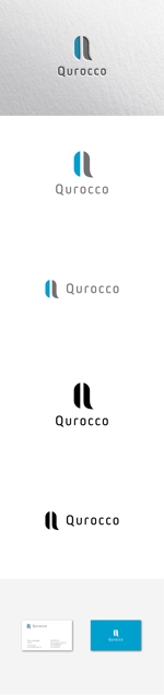 wato (wato1)さんの【WEB事業メイン：多岐にわたるサポート事業】「Qurocco」屋号ロゴの募集への提案