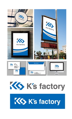 King_J (king_j)さんの建設会社「K's factory」のロゴへの提案