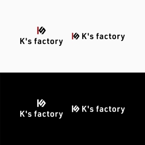 D . l a b o (becky_)さんの建設会社「K's factory」のロゴへの提案
