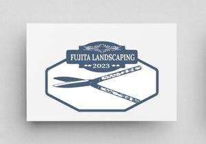 7.5HZ DESIGN (greenpeaceriver)さんの造園会社「FUJITA LANDSCAPING」のロゴへの提案