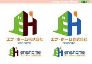 ＢＬＡＺＥ (blaze_seki)さんの住宅会社のロゴデザインへの提案