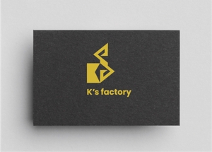 7.5HZ DESIGN (greenpeaceriver)さんの建設会社「K's factory」のロゴへの提案
