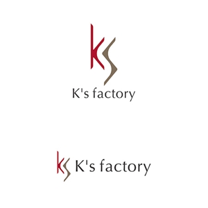 designoffice103plusさんの建設会社「K's factory」のロゴへの提案