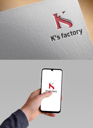 清水　貴史 (smirk777)さんの建設会社「K's factory」のロゴへの提案