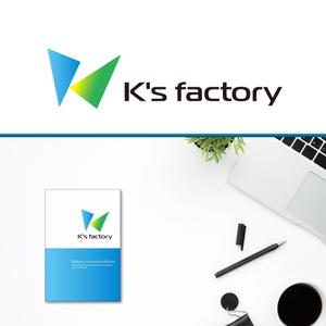 G-crep (gcrep)さんの建設会社「K's factory」のロゴへの提案