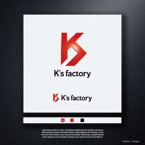 fushimi_1 (fushimi_1)さんの建設会社「K's factory」のロゴへの提案