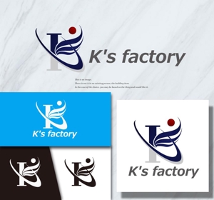 ukokkei (ukokkei)さんの建設会社「K's factory」のロゴへの提案