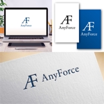 Hi-Design (hirokips)さんの人材やテクノロジー会社「ANYFORCE」のロゴ作成への提案