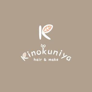 fuji_san (fuji_san)さんの「hair＆make  Kinokuniya」のロゴ作成への提案