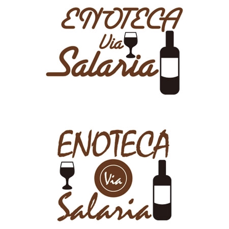 MrMtSs (SaitoDesign)さんの「ENOTECA  Via Salaria」のロゴ作成への提案