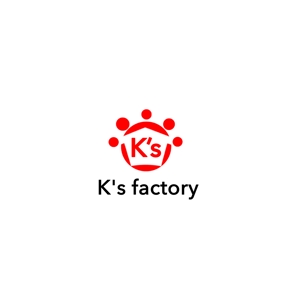 Pithecus (Pithecus)さんの建設会社「K's factory」のロゴへの提案
