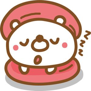 nougo (noguo3)さんの韓国マカロン専門店「mindeulle」クマのキャラクターデザインへの提案