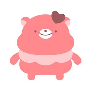 たづ (tadu_3)さんの韓国マカロン専門店「mindeulle」クマのキャラクターデザインへの提案
