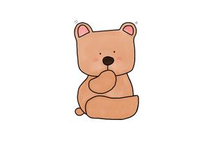 中村本舗 (nakamurahonpo)さんの韓国マカロン専門店「mindeulle」クマのキャラクターデザインへの提案