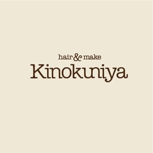 hype_creatureさんの「hair＆make  Kinokuniya」のロゴ作成への提案