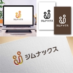 Hi-Design (hirokips)さんの小規模事業向け事務代行サービス「ジムナックス」のロゴマーク作成への提案