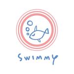 渋谷吾郎 -GOROLIB DESIGN はやさはちから- (gorolib_design)さんの「おやすみカフェ　swimmy」の看板ロゴ作成への提案