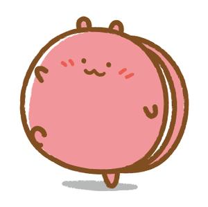 nougo (noguo3)さんの韓国マカロン専門店「mindeulle」クマのキャラクターデザインへの提案