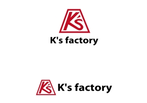supporters (tokyo042)さんの建設会社「K's factory」のロゴへの提案